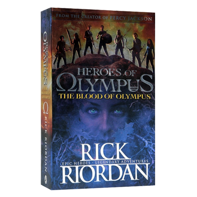 Heroes of Olympus#5 The Blood of Olympus 英文原版小说 奥林匹斯英雄 奥林匹斯之血 波西杰克逊 Percy Jackson Rick Riord