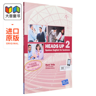 Audio 进口教材教辅 商务英语口语课程2 Heads Student Book 英文原版 大音 学生用书及音频CD with