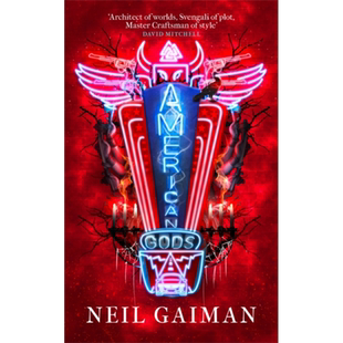 尼尔盖曼 美国众神 American Gods 英文原版 Neil Gaiman 豆瓣高分 大音