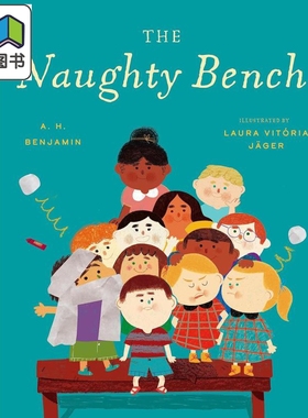 淘气的长条凳 Laura Vitoria Jager The Naughty Bench a book 英文原版 儿童绘本 图画故事书 精装绘本 进口图书 大音