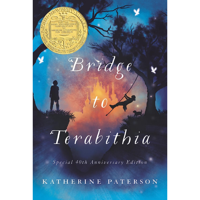 纽伯瑞：仙境之桥 Bridge to Terabithia 英文原版 儿童章节书 文学小说故事书 精品儿童读物 纽伯瑞儿童文学金奖 大音