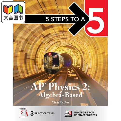 5 Steps to a 5: AP Physics 2 Student edition 2025新版五步速成系列：AP考试物理2 McGraw-Hill英文原版进口 大音