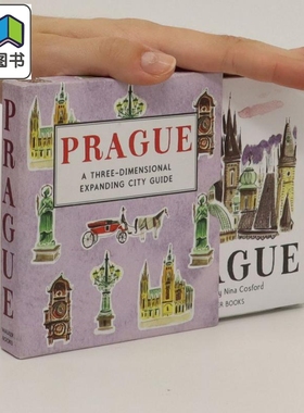 Panorama Pops Prague 立体旅游书布拉格 英文原版儿童图书 旅游主题  大音