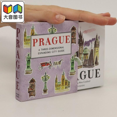 Panorama Pops Prague 立体旅游书布拉格 英文原版儿童图书 旅游主题  大音