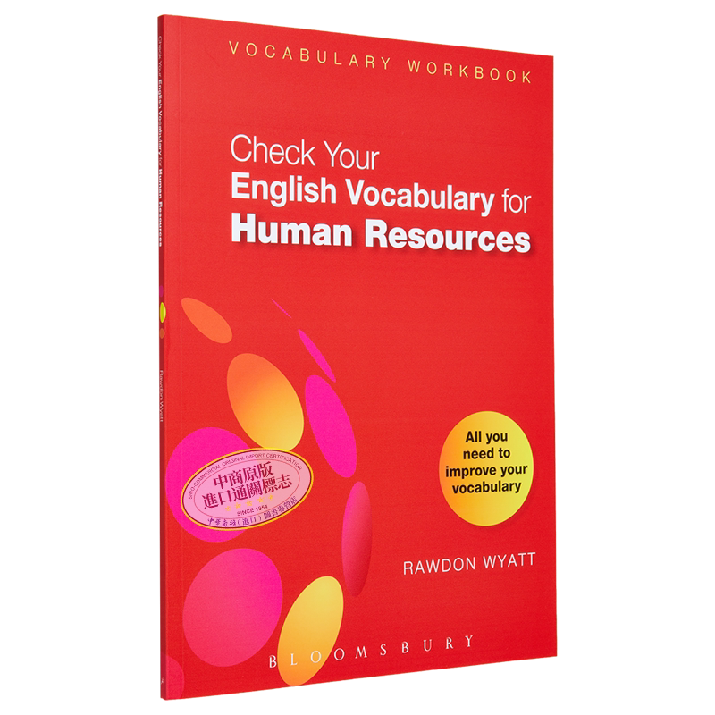预售 Check Your English Vocabulary for Human Resources 检查您的人力资源英语词汇 Bloomsbury 英文原版 英语词汇学习 大音
