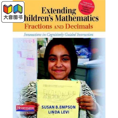 美国海尼曼Heinemann教师指南 Extending Children’s Mathematics: Fractions and Decimals Innovations in Cognitively