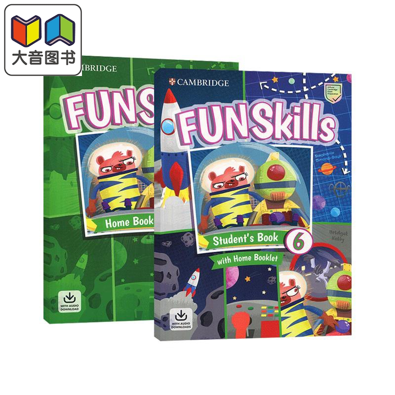 Cambridge Fun Skills Students Pack with Home Skills Booklet Level 6 自学套装 英文原版 剑桥英语