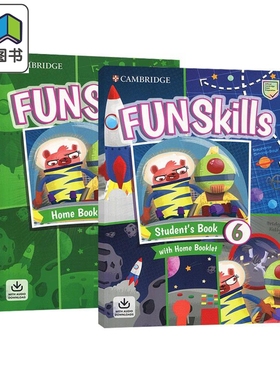 Cambridge Fun Skills Students Pack with Home Skills Booklet Level 6 自学套装 英文原版 剑桥英语