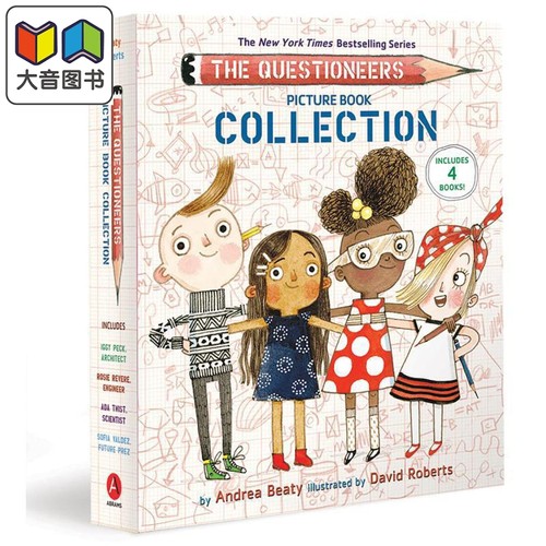The Questioneers Picture Book Collection 梦想行动派绘本套装 英文原版儿童绘本 精装 6到9岁 大音
