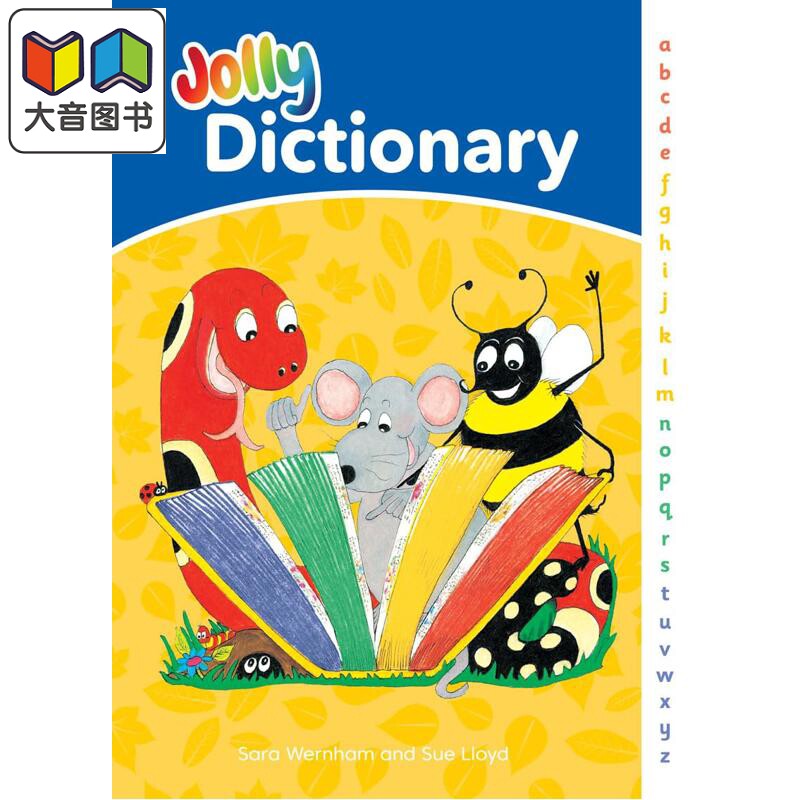 预售 快乐自然拼读字典 精装版 手写体 英式英语 Jolly Dictionary In Precursive Letters British English edition 大音