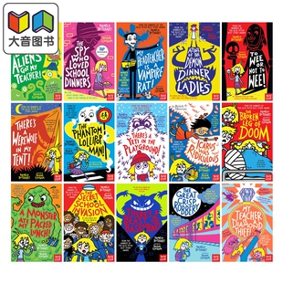 伊兹和朋友们1-15 共15册 英文原版 Izzy and Friends 儿童文学 爆笑小学生活故事小说 外星宝宝抓走了我的老师 大音