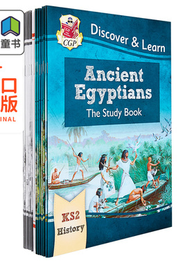 英国CGP原版 KS2 Discover & Learn History 历史探索和发现系列多组合 ​Activity Book & Study Book ​活动手册&学习指南