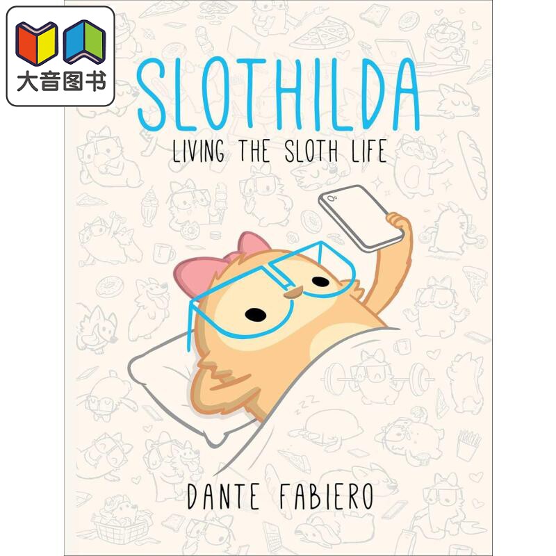 桥梁漫画 树懒生活局1 Slothilda Living the Sloth Life 1 英文原版 小初文学 儿童漫画故事 精装读物 进口童书 大音