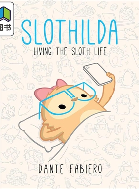 桥梁漫画 树懒生活局1 Slothilda Living the Sloth Life 1 英文原版 小初文学 儿童漫画故事 精装读物 进口童书 大音