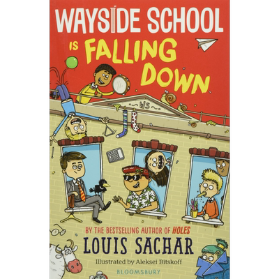 Wayside School Is Falling Down 歪歪路小学2 我们的学校要倒了 英文原版 7-9岁 小初文学故事书 Louis Sachar 大音