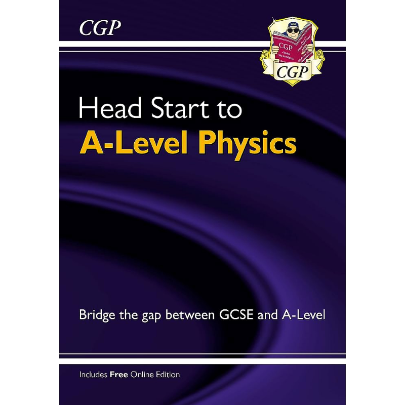 英国CGP教辅 New Head Start to A-level Physics 开始学习AS物理含答案 GCSE ALevel 考试备考 英文原版进口图书 大音