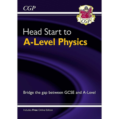 英国CGP教辅 New Head Start to A-level Physics 开始学习AS物理含答案 GCSE ALevel 考试备考 英文原版进口图书 大音