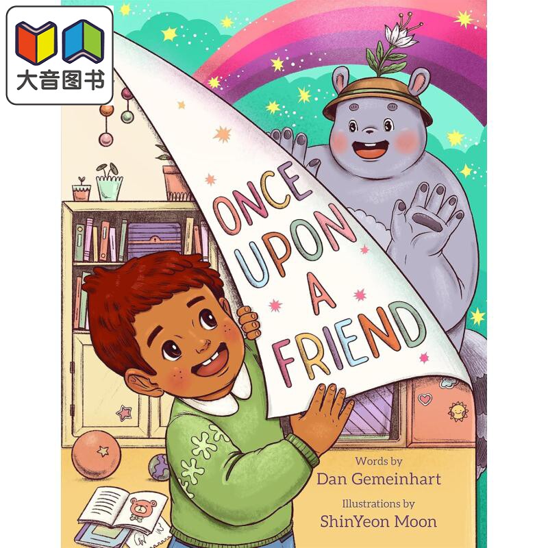 从前有个朋友 ShinYeon Moon Once Upon a Friend 英文原版 儿童绘本 亲子读物 图画故事书 精装进口图书 3-6岁 大音