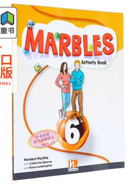 黑布林少儿英语课程 6级别 活动手册含在线资源A1/A1+剑桥YLE考试适用Marbles Activity Book 6 +app +e-zonekids 大音