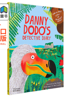 Rob Hodgson 渡渡鸟的侦探日记 Danny Dodos Detective Diary 英文原版进口图书 儿童绘本动物百科图画书  6岁+
