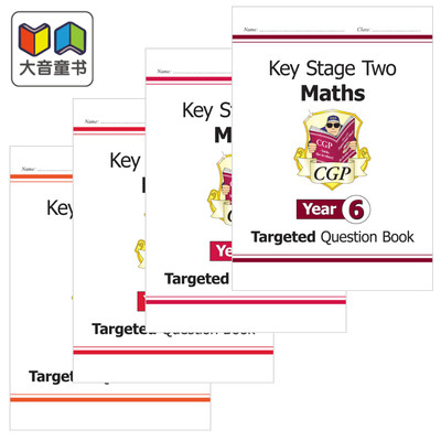 英国CGP原版 KS2 Maths 数学心算周周练习问题集多组合 Mental Maths 10-Minute Weekly Workouts小升初趣味练习思维培养 7-11岁