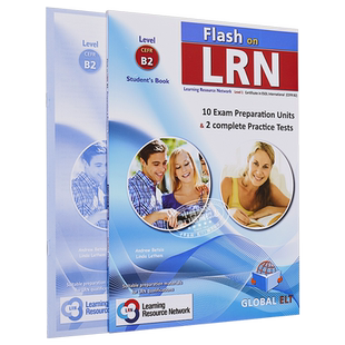 Flash on LRN CEFR B2 Practice Tests Self-study Edition LRN iESOL考试备考宝典 B2等级 模拟测试 备考自学套装