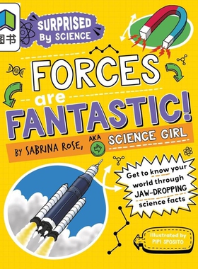 科学的惊喜系列 力量很奇妙 Surprised by Science Forces are Fantast 英文原版 儿童科普读物百科知识绘本 精装 大音