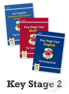 CGP KS2 Essentials Study Book 套装 - Ages 7-11 英国进口原版书