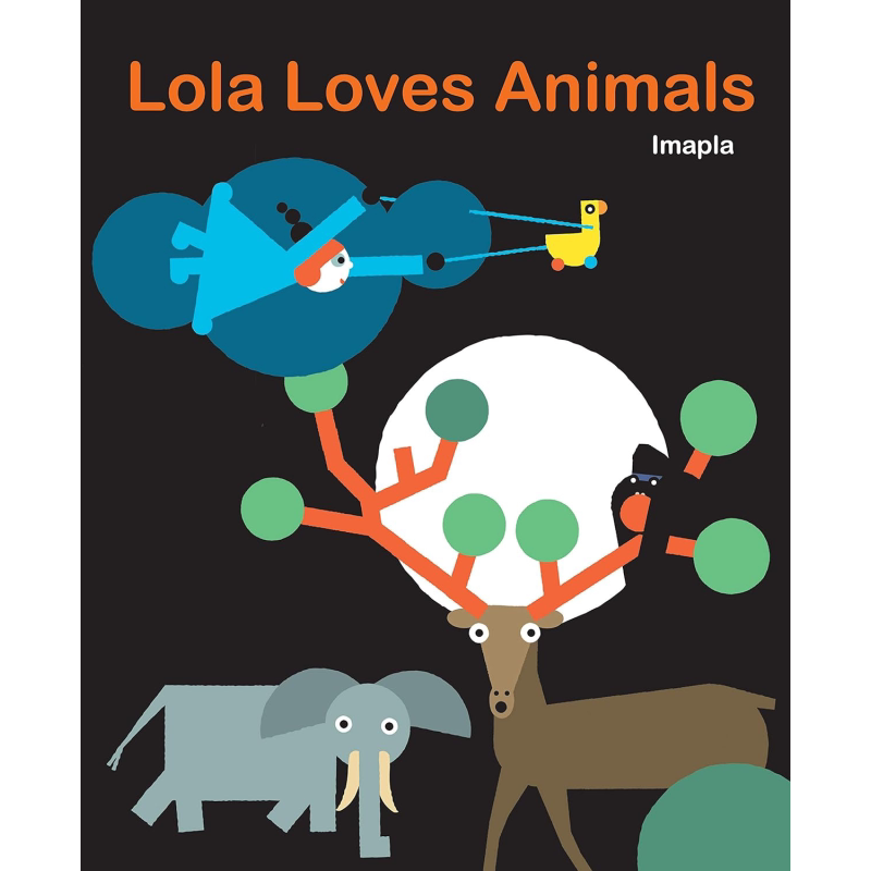 罗拉爱动物 Imapla Lola Loves Animals 英文原版 儿童绘本 故事图画书 精装精品绘本 进口儿童读物 新奇图画书 大音