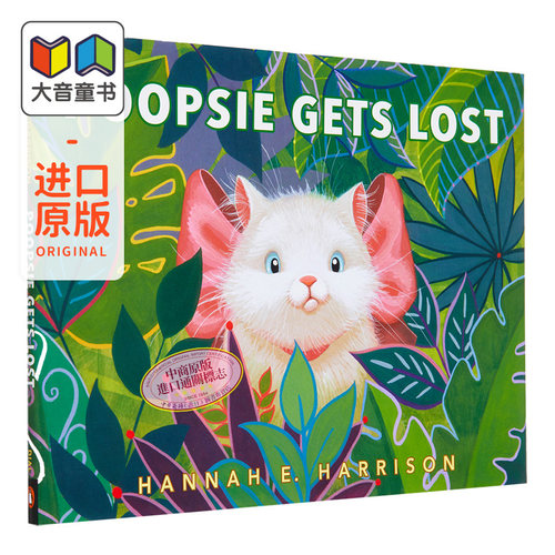 Hannah E. Harrison:Poopsie Gets Lost 波斯猫迷路了 英文原版 进口图书 儿童绘本 猫猫历险 动物故事图画书 大音