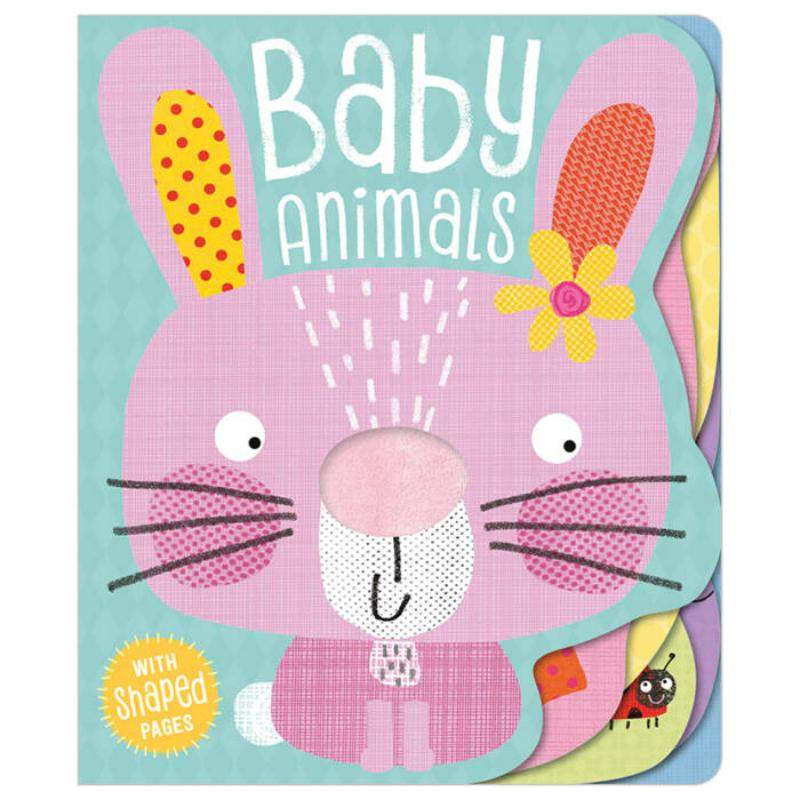 mbi:shaped board book baby animals 异形书:动物宝宝 英文原版