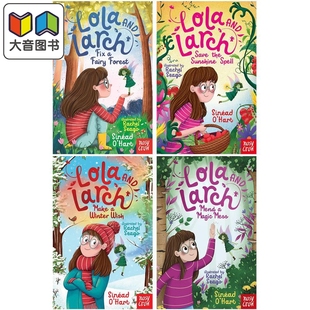 the Larch 英文原版 仙女奇遇记4册 Lola 童话森林Fix Save Sunshine Forest 萝拉 Fairy 大音 Spell 故事章节书 and