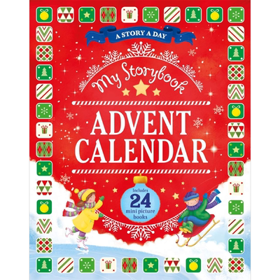 Advent Calendar My Storybook 我的盲盒书 英文原版进口图书 儿童绘本 圣诞倒数 迷你故事图画书 大音