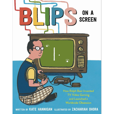 屏幕上的闪光点 Zachariah OHora Blips On A Screen 英文原版 儿童绘本人物传记故事 科普百科图书 精装进口图书 大音