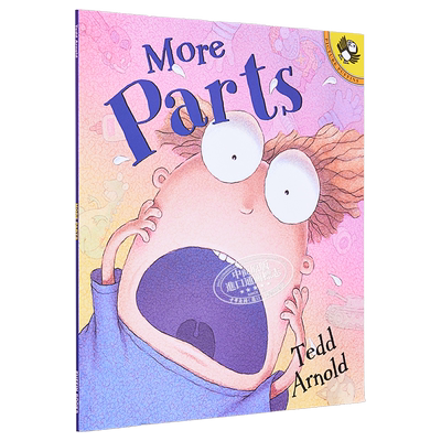 英文原版 苍蝇小子Fly Guy同作家 More Parts 学习身体部位 器官名称相关惯用语 幽默逗趣漫画 儿童绘本故事书