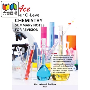 初中中考 Olevel Notes for Summary Your Chemistry Level化学考试备考复习笔记 新加坡教辅 Revision Ace