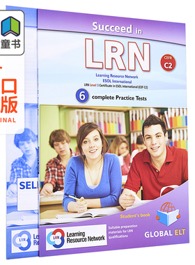 Succeed in LRN CEFR C2 Practice Tests Self-study LRN iESOL考试冲刺宝典 C2等级 模拟测试 备考自学套装 含答案