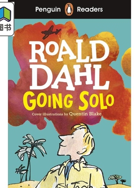 Penguin Readers Going Solo 企鹅分级文学经典4级 独闯天下 英文原版进口图书 ELT儿童分级阅读读物 插图故事书