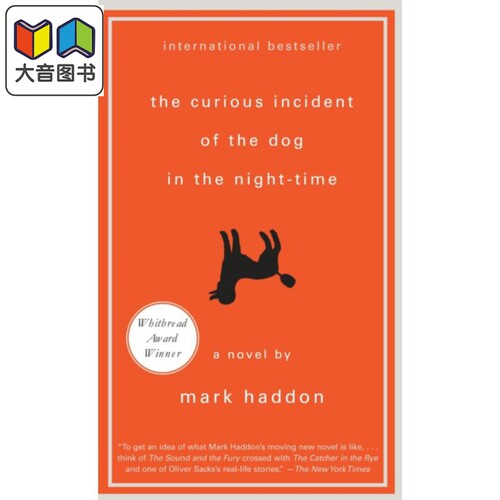 深夜小狗神秘事件 英文原版 The Curious Incident of the Dog in the NightTime 同名电影话剧小说 大音