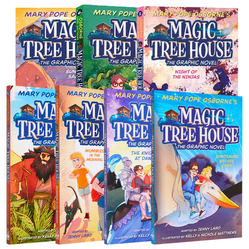 神奇树屋桥梁漫画英文原版