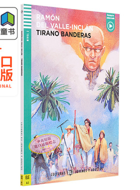 西班牙语原版分级读物ELI Young Adult Readers Spanish A2 Tirano Banderas 蒂拉诺·班德拉斯 含音频 西班牙文 大音