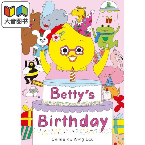 Bettys Birthday 贝蒂的生日 英文原版 儿童绘本 故事图画书 进口图书 低幼儿童启蒙找找书活动书 寻找 推理 计算 大音