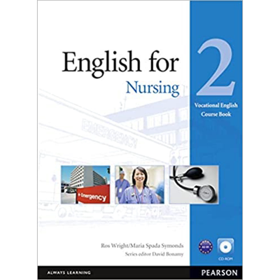 培生职业英语系列 Vocational English for Nursing Level 2 Course Book CD-ROM 护理英语教材2 带光盘 英文原版