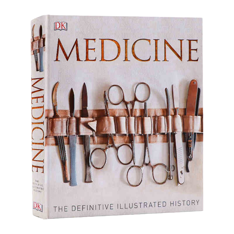 DK百科全书 医学百科 英文原版 Medicine The Definitive Illustrated History 图解医学史图解图鉴百科 精装进口英语书