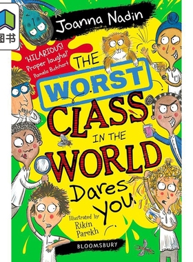 预售 爆笑连连的班级3 The Worst Class in the World Dares You 英文原版 爆笑青少年小说 插图章节故事书 7岁以上 大音
