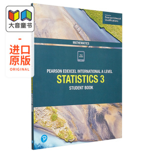 统计数学学生用书 Book Mathematics Edexcel International Statistics 培生爱德思 Level Student Pearson Alevel 考试