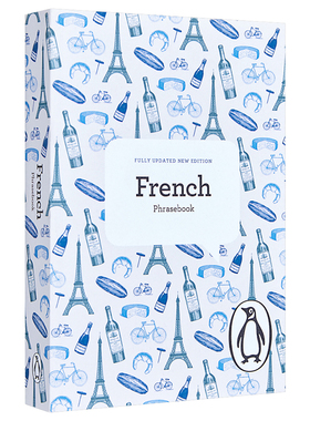 The Penguin French Phrasebook 法语短语手册 第4版 英法对照 法文语言学习 法语词典语法 进口原版教材 法语学习