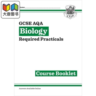 生物 大音 Booklet Biology CGP 新GCSE Required 必修实验课程手册 AQA Course 英国原版 New Practicals GCSE