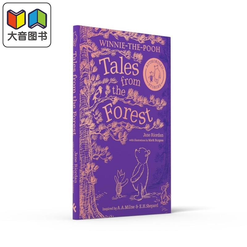Winnie The Pooh Tales From The Forest 森林里的小熊维尼故事集 英文原版 进口图书 儿童绘本 小初文学故事书 大音