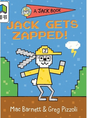 Jack 08 Jack Gets Zapped! 杰克之书8 英文原版 儿童绘本 幽默笑话 Mac Barnett 7-12岁 大音